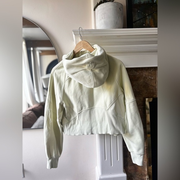 LULULEMON | scuba oversized half zip few green | size 4-6 - Picture 4 of 6